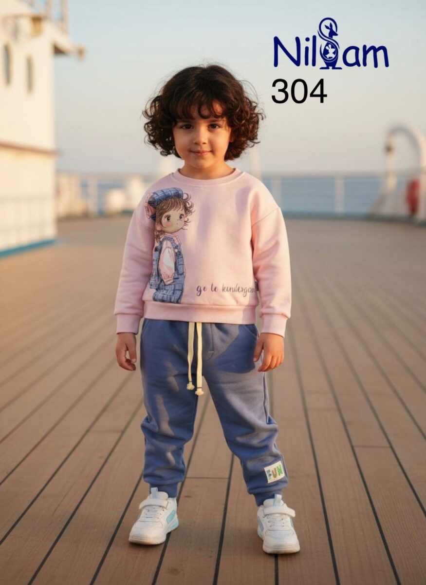 304 304/بلوزشلوارمهدکودک6.36ماه - Image 1