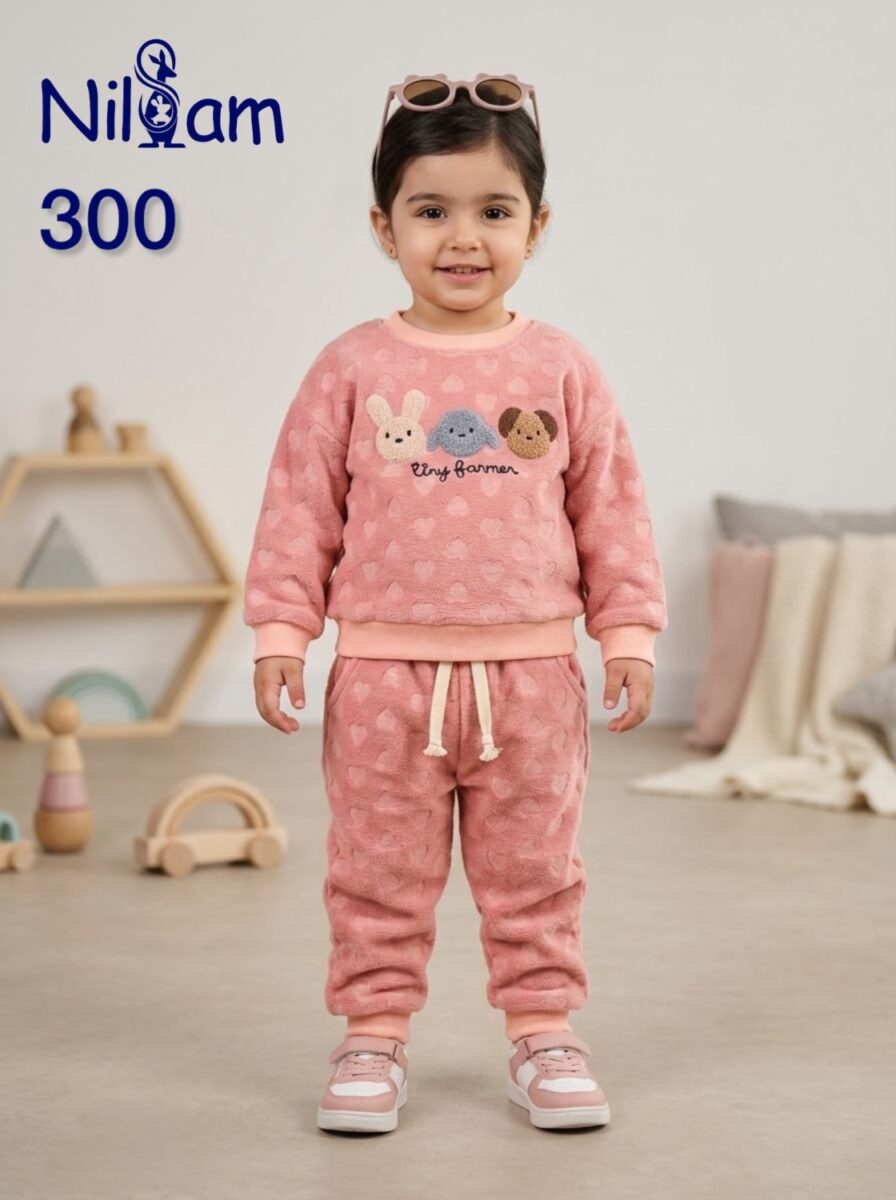 300 300/بلوزشلوار پولیشی شنل دوزی6.36ماه - Image 1